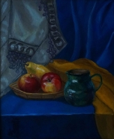 Натюрморт с яблоками