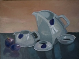 Натюрморт со сливами 