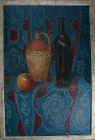 Натюрморт на бирюзовом